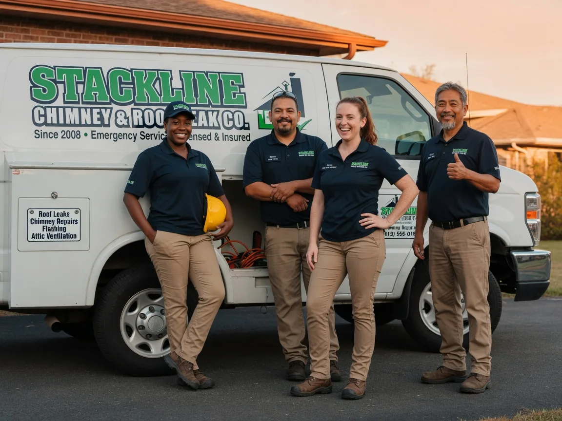 Chimney flashing repair company in Romeo, MI
